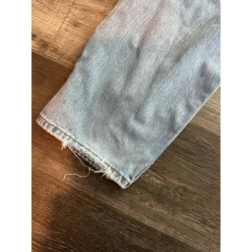 TRUE VINTAGE Levi's 560 - COMFORT FIT Loose Tapered Blue Jeans -Men Size 36 x 34